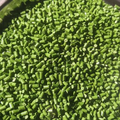 Green masterbatch is employed for coloration, providing vivid and long-lasting color.