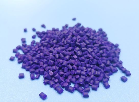 Purple LDPE Carrier Masterbatch For Blowing Films Injection Pipe Sheets