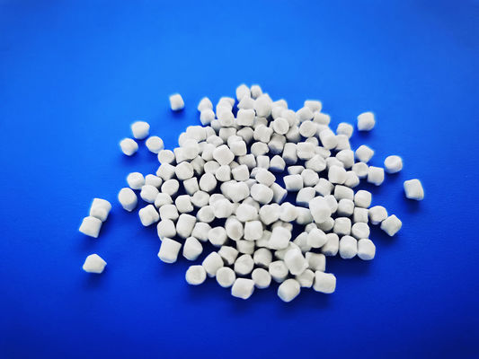 PE Film Injection CaCO3 Filler Masterbatch White Pellet Recycled PE