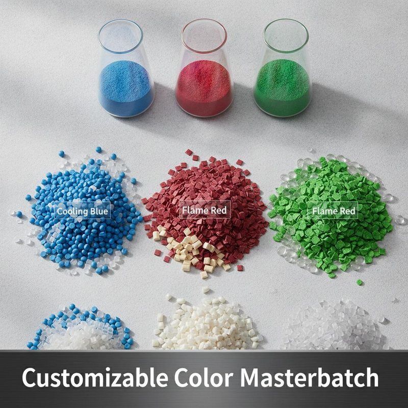 Plastic Color Masterbatch Featuring Customizable Pigment and Carrier Materials for Specific Production Requirements