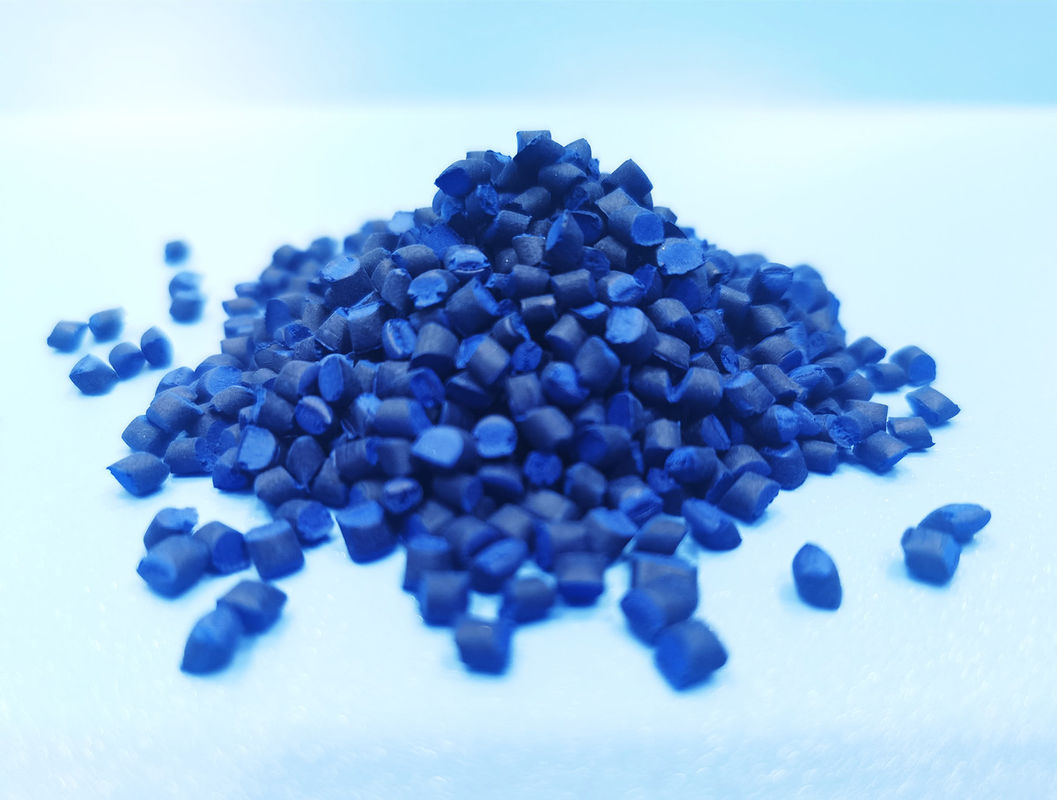 No Pollution Plastic Deep Blue Masterbatch PE Resin For Coloring