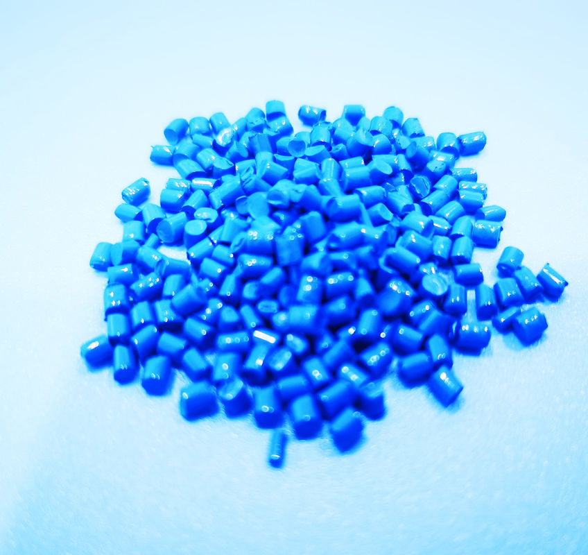 Solid Pellet Electret Masterbatch Blue Color HDPE Food Grades