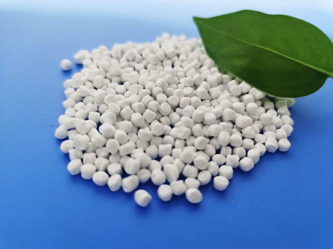 Polypropylene Resin Carrier raw plastic pellets white masterbatches